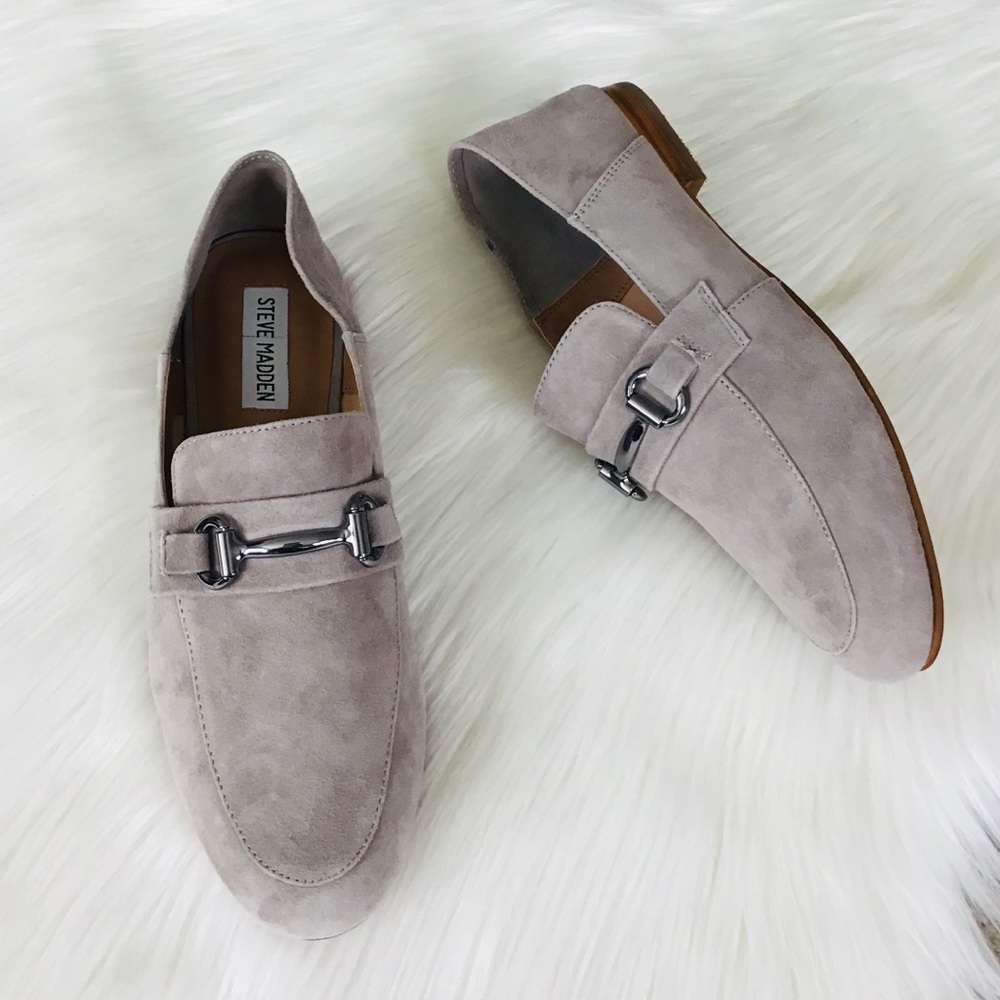 STEVE MADDEN Suede Loafers - Picture 6 of 8